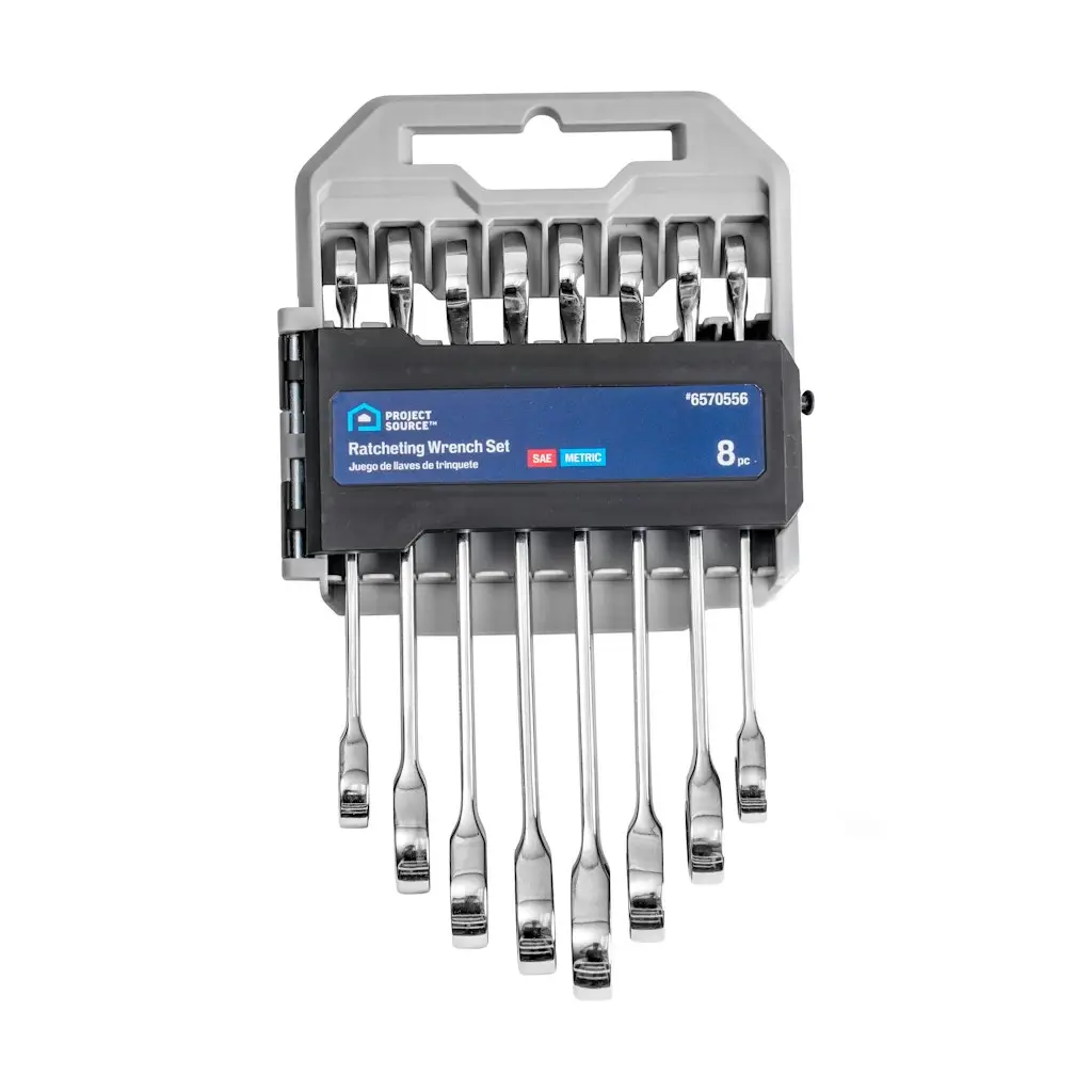 Project Source SAE Ratchet 8-Piece Wrench Set