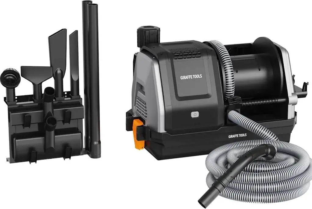 Giraffe Tools Wet Dry Vacuums w/ Retractable Hose