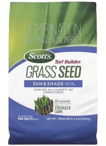 Scotts Turf Builder Mixed Sun or Shade Grass Seed 2.4-lb Bag