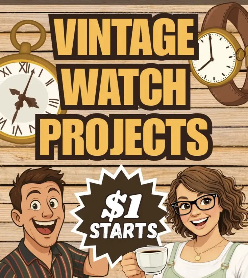 Vintage Watches on eBay Live