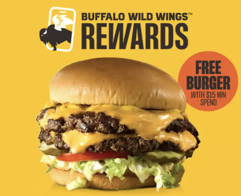 Buffalo Wild Wings Burger