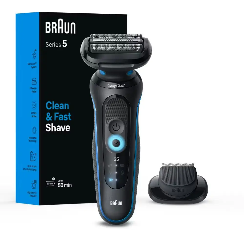 Braun Series 5-5118s Rechargeable Wet & Dry Grooming Shaver