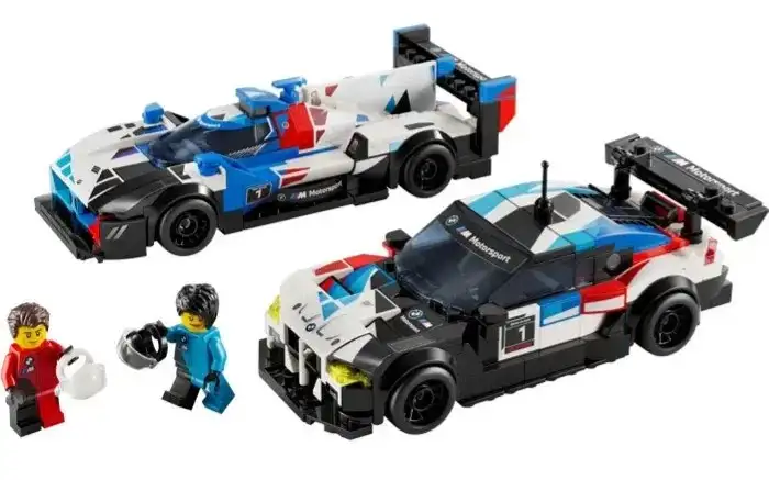 LEGO Speed Champions BMW M4 GT3 & BMW M Hybrid V8 Race Cars