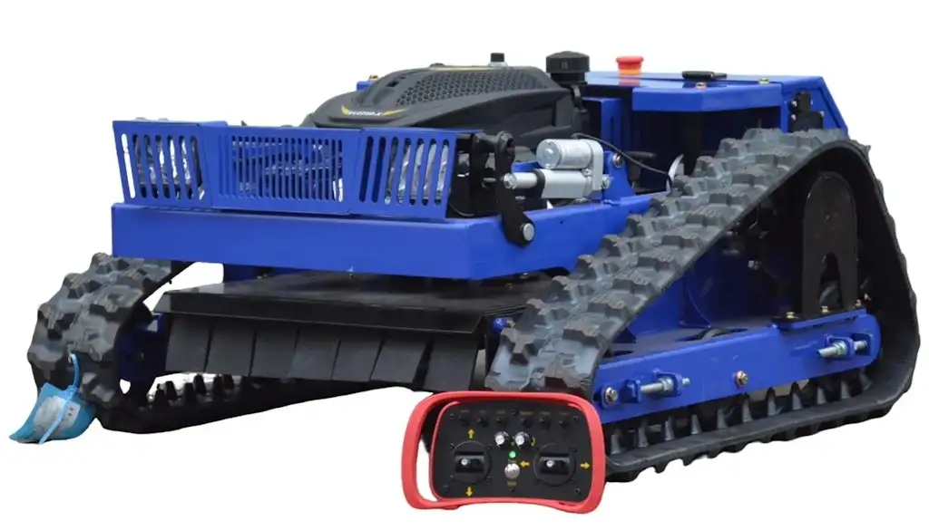 Gasoline Remote Controlled Tracked Lawn Mower