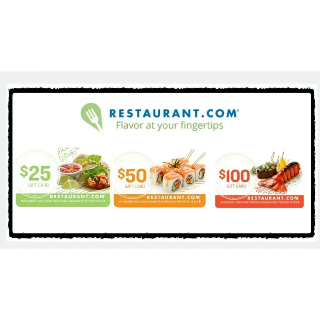 Restaurant.com Gift Cards