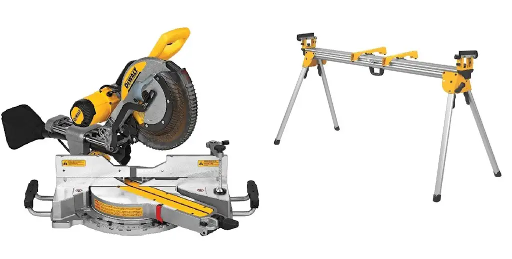 DeWalt 12" 15-Amp Dual Bevel Sliding Compound Miter Saw w/ Adjustable Saw Stand