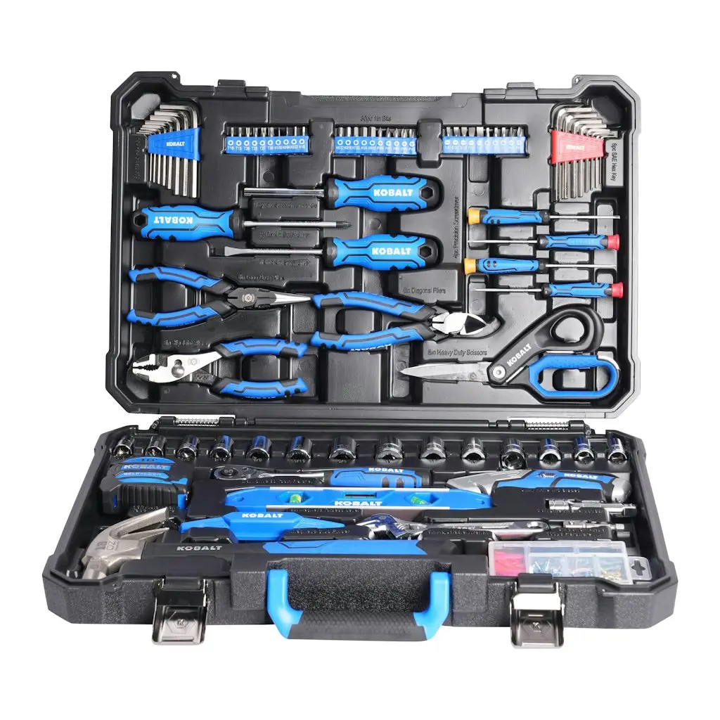 Kobalt 183-Piece Household Tool Set w/ Folding Case