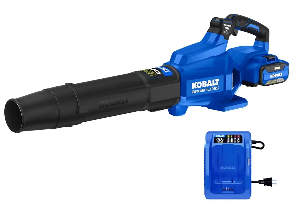 Kobalt 40V Handheld Leaf Blower w/ Battery and Charger