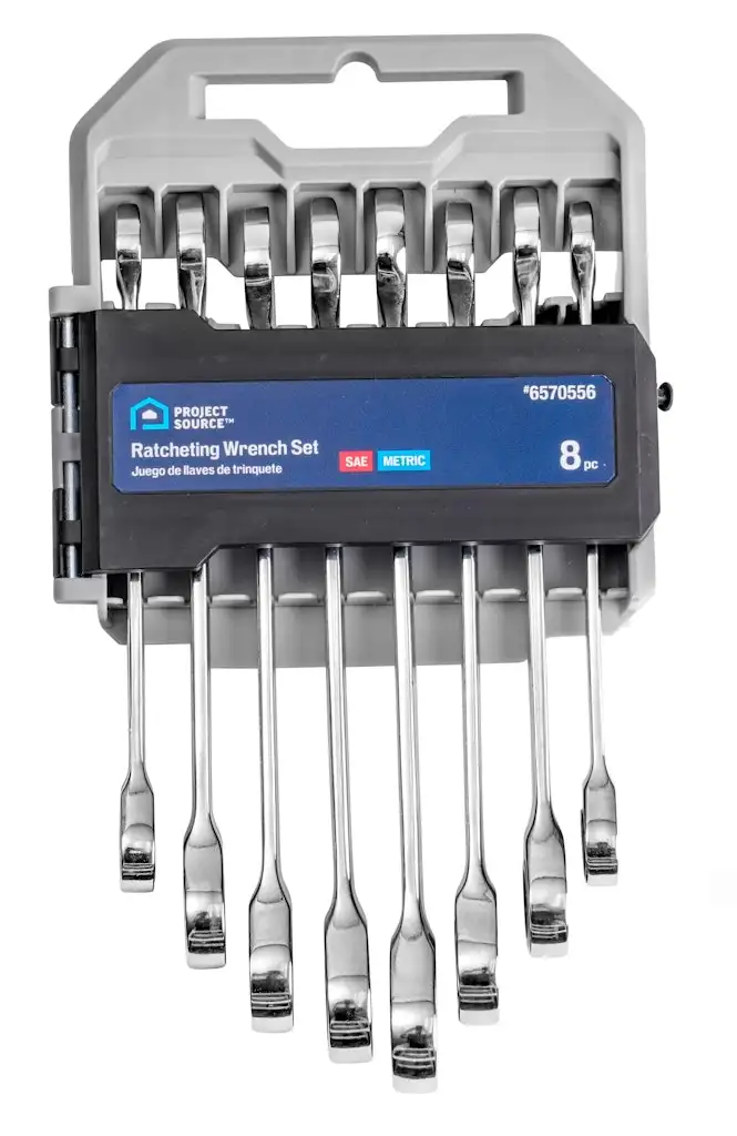 Project Source 8-Piece SAE Ratcheting Wrench Set