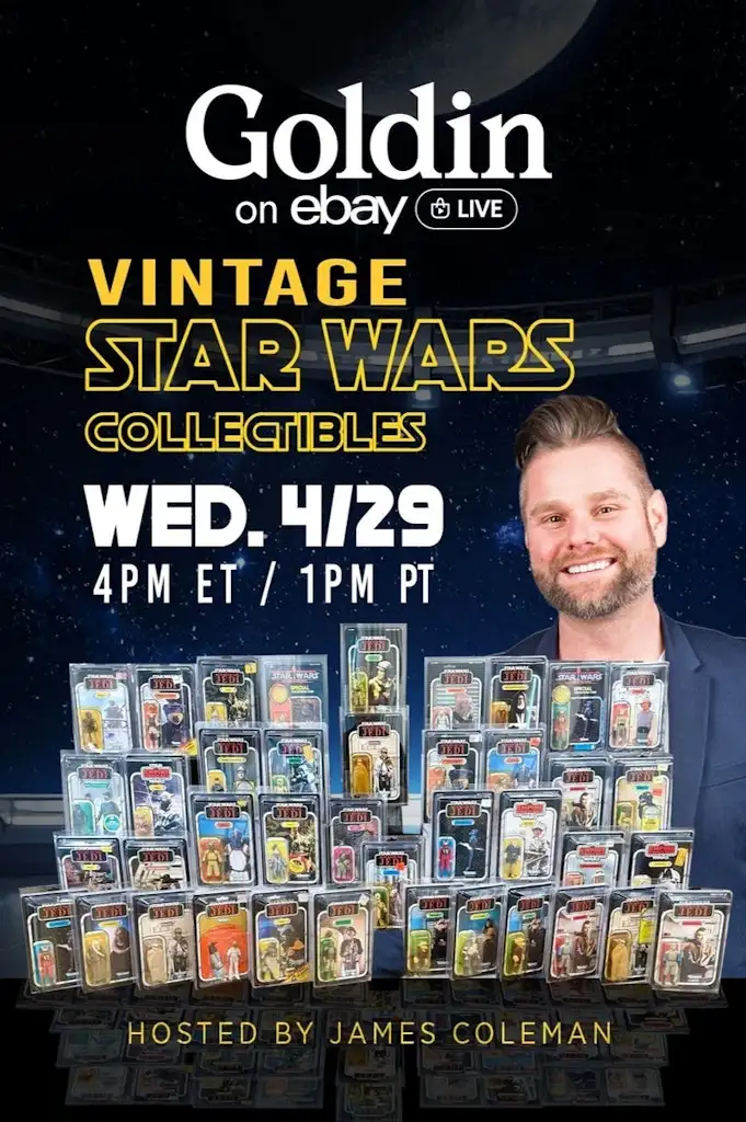 Vintage Star Wars Collectibles on eBay Live