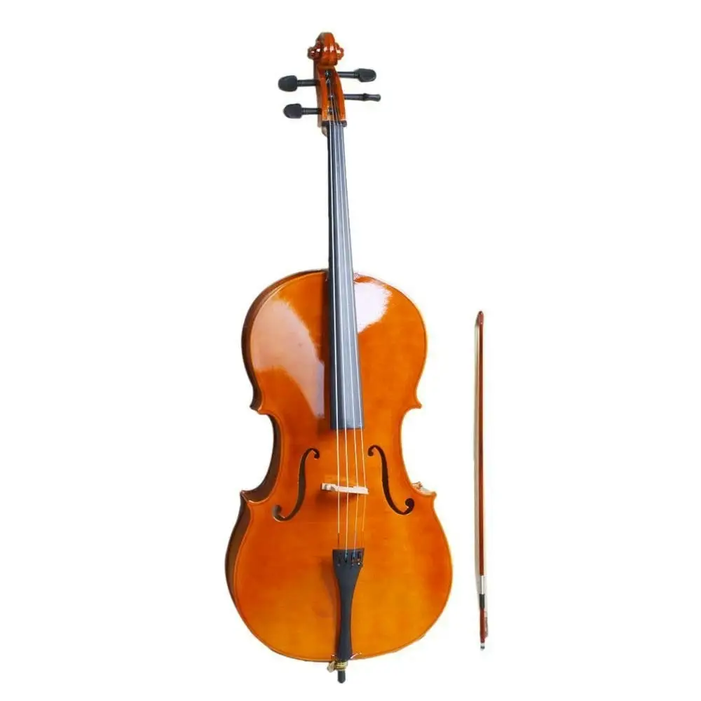 Professional Cello 4/4 Full Size BassWood Set