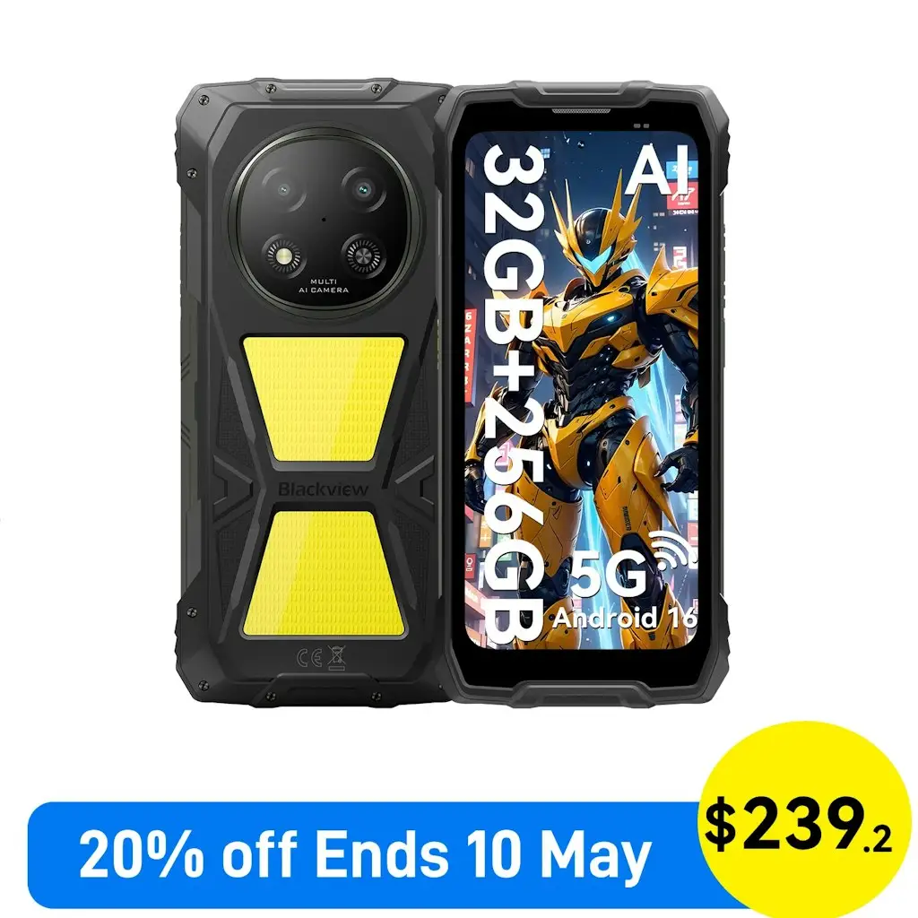 Blackview ROCK 2 Pro 5G AI Rugged Smartphone