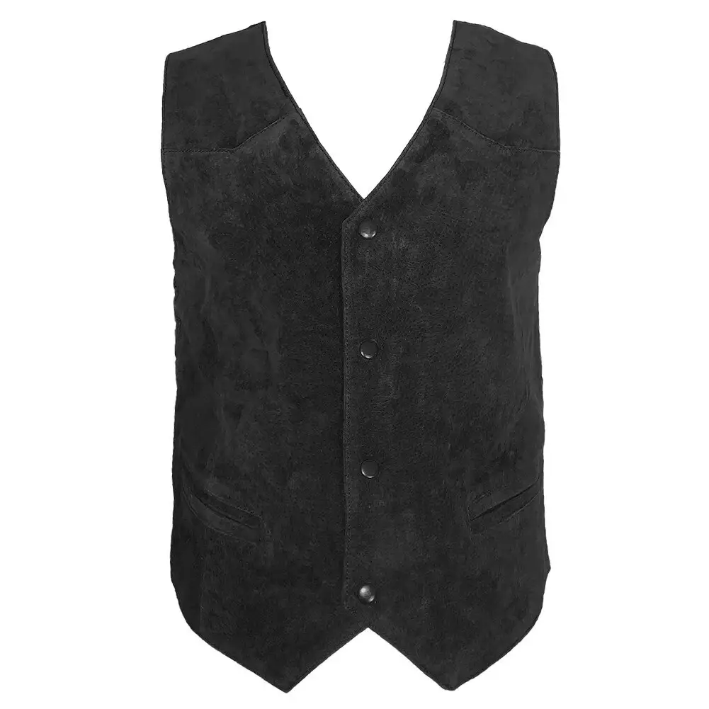 Men's Suede Western Vest