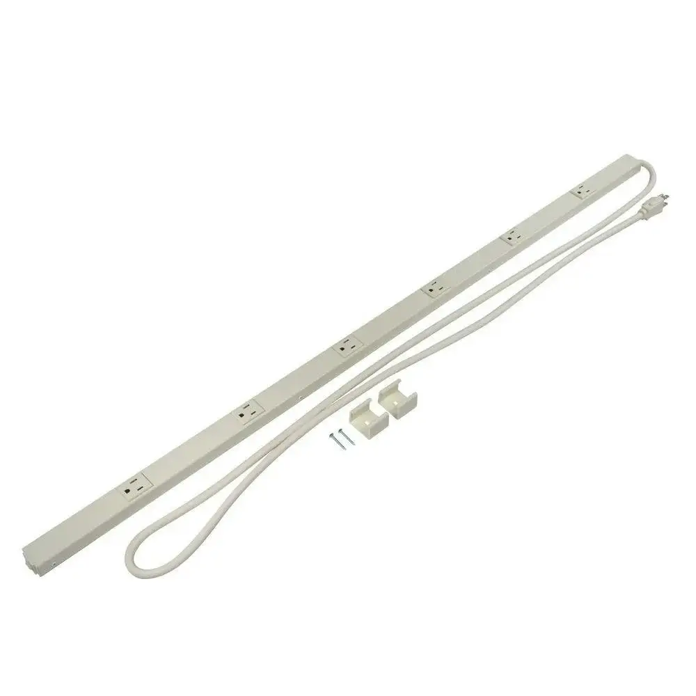 Wiremold Plugmold 40" 6-Outlet Circuit Breaker Power Strip