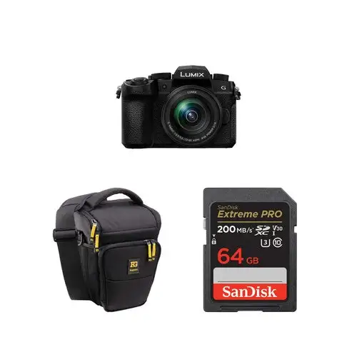 Panasonic LUMIX G97 Mirrorless Camera with 12-60mm Lens Bundle