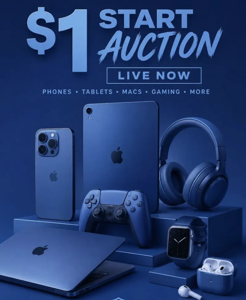 Tech Auction on eBay Live