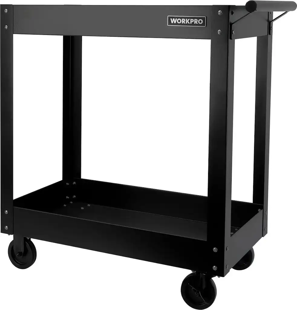 WorkPro 32" Metal Rolling Utility Cart