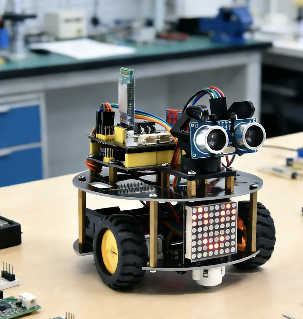 Keyestudio Smart Little Turtle Car V3.0 Programmable Robot Kit for Arduino