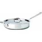 All-Clad 3-Qt. Saute Pan W/Lid / D3 Stainless - Second Quality