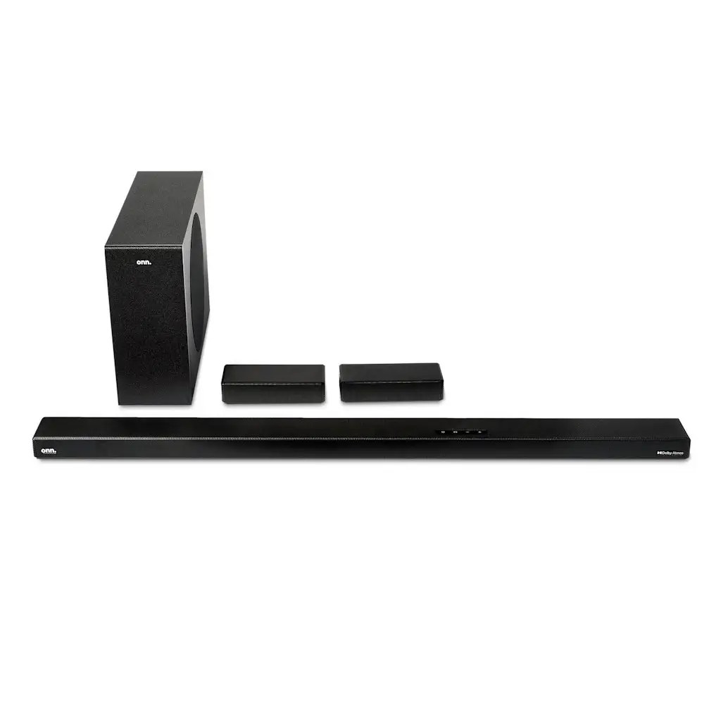 Open-Box Onn 5.1-Ch. Ultra-Slim Surround Soundbar System