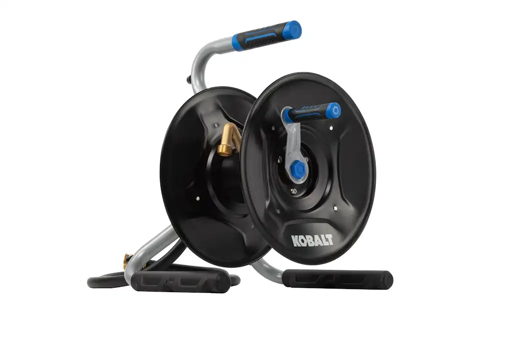 Kobalt 75-Foot Steel Stand Hose Reel