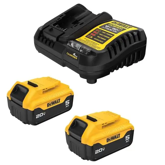 DeWalt 20V Battery 2-Pack w/ Charger + 2 Tools