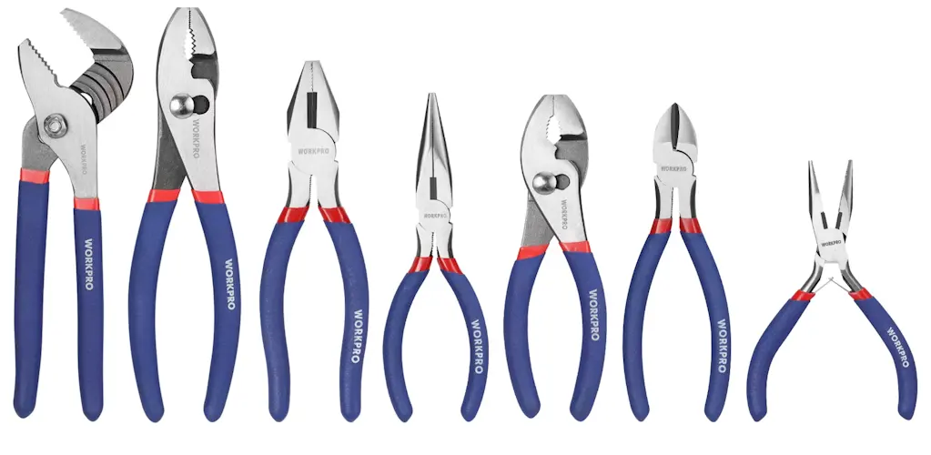 WorkPro 7-Piece Pliers Set