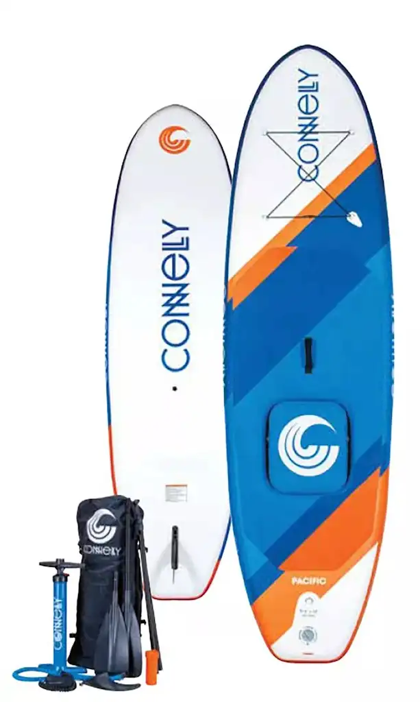 Connelly 10-Ft. Pacific Inflatable Stand-Up Paddle Board Set