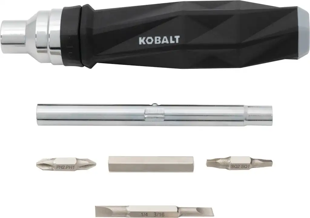 Kobalt 10-Piece Magnetic Ratcheting Multi-Bit Screwdriver Set