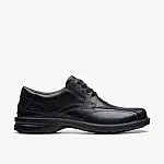 Clarks Men's Gessler Lace Black Leather Loafer