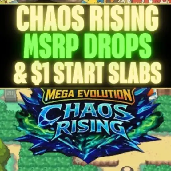 Pokémon Chaos Rising Card Drops on eBay Live