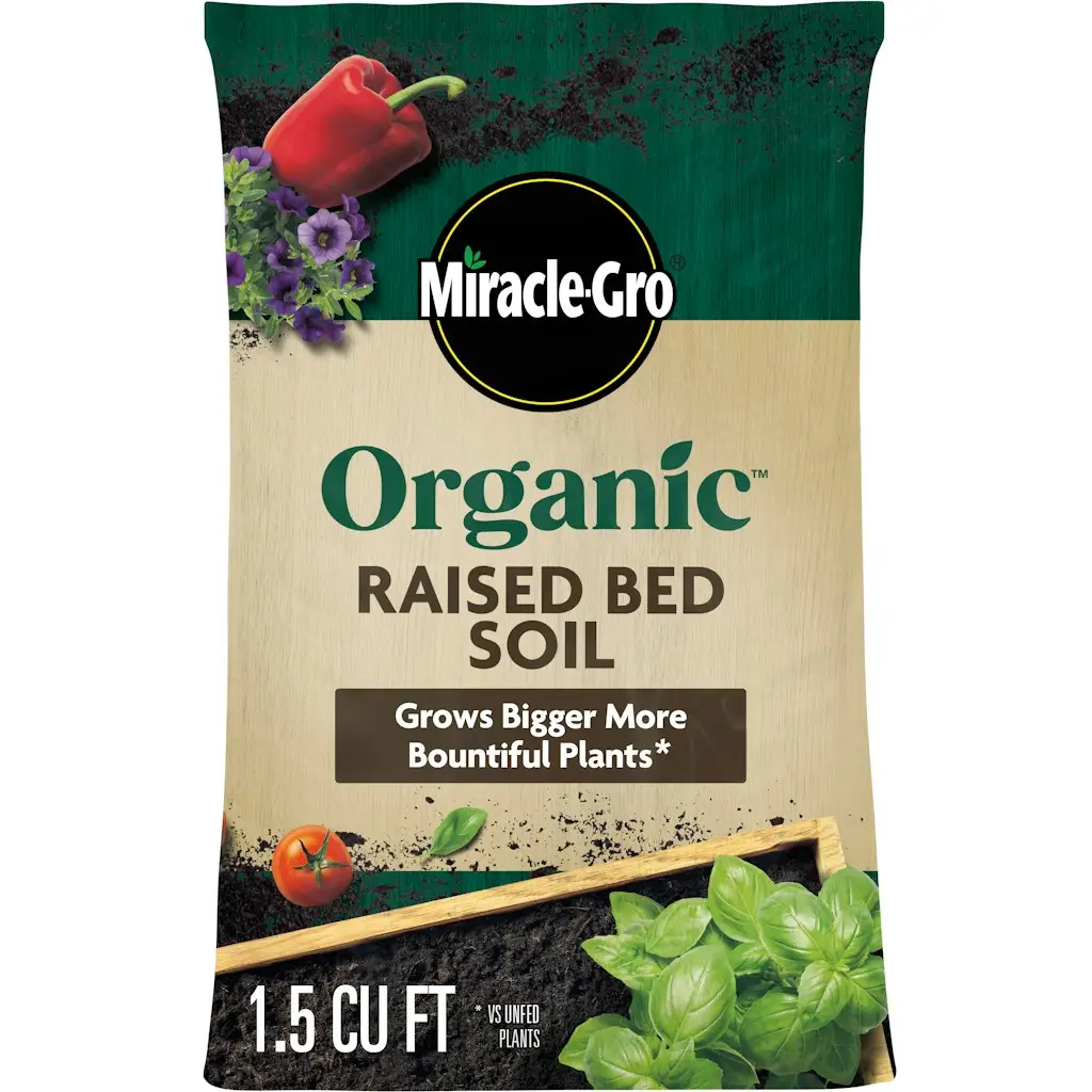 Miracle-Gro Organic 1.5-cu. ft. All-purpose Organic Raised Bed Soil