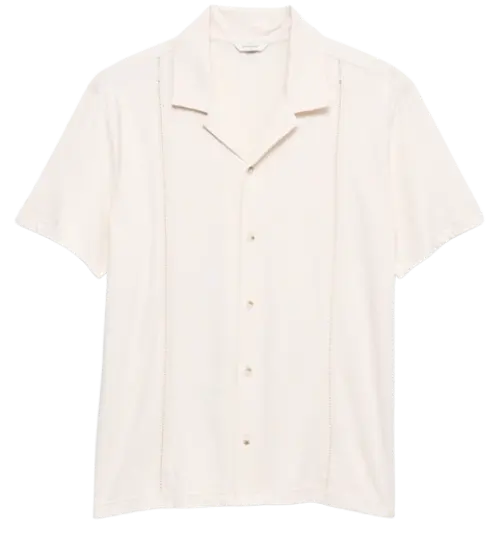 Banana Republic Factory Men's Knit Resort Shirt