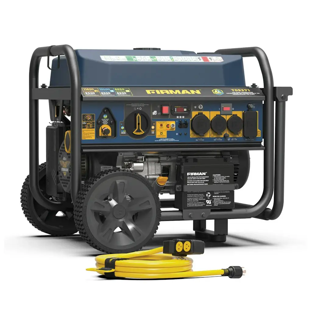 Firman Electric 120/240V Tri Fuel Portable Generator