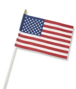 8" x 12" American Flags At Ace Hardware