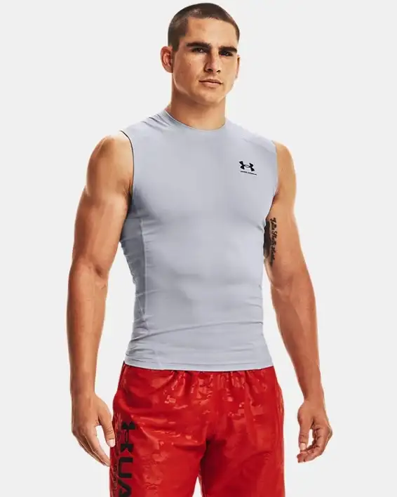 Under Armour Men's HeatGear Compression Sleeveless Shirt