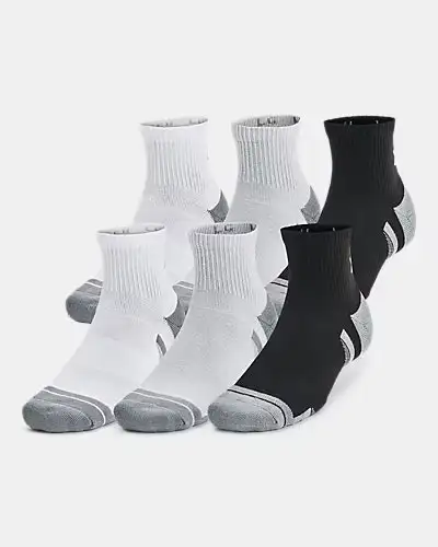 Under Armour Men's Performance Tech Quarter Socks 6-Pack
