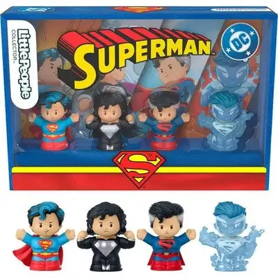Little People Superman Through the Ages Mini Figure