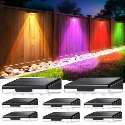 LED Solar Powered Outdoor Wall Light
