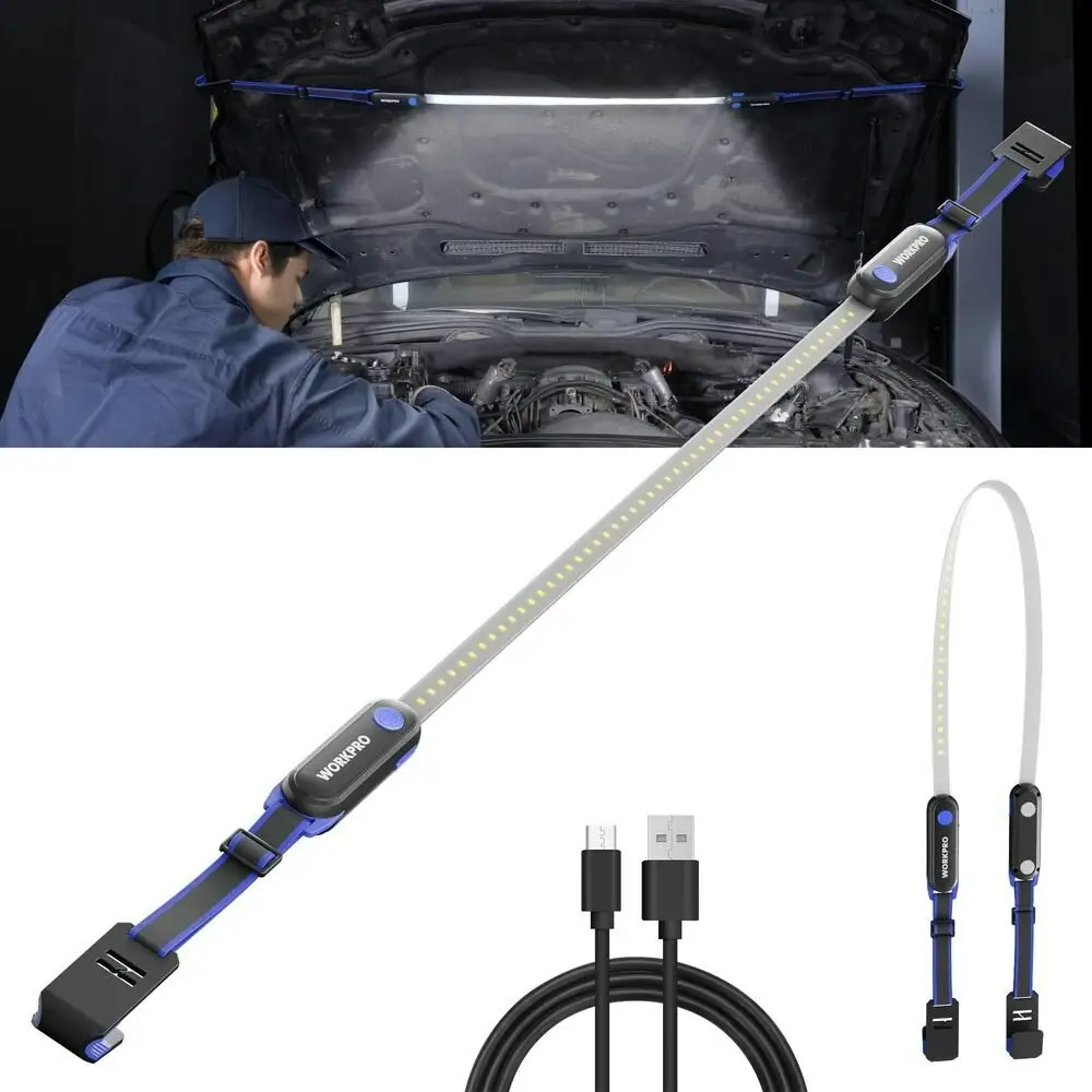 Workpro Rechargeable Magnetic Underhood LED Work Light