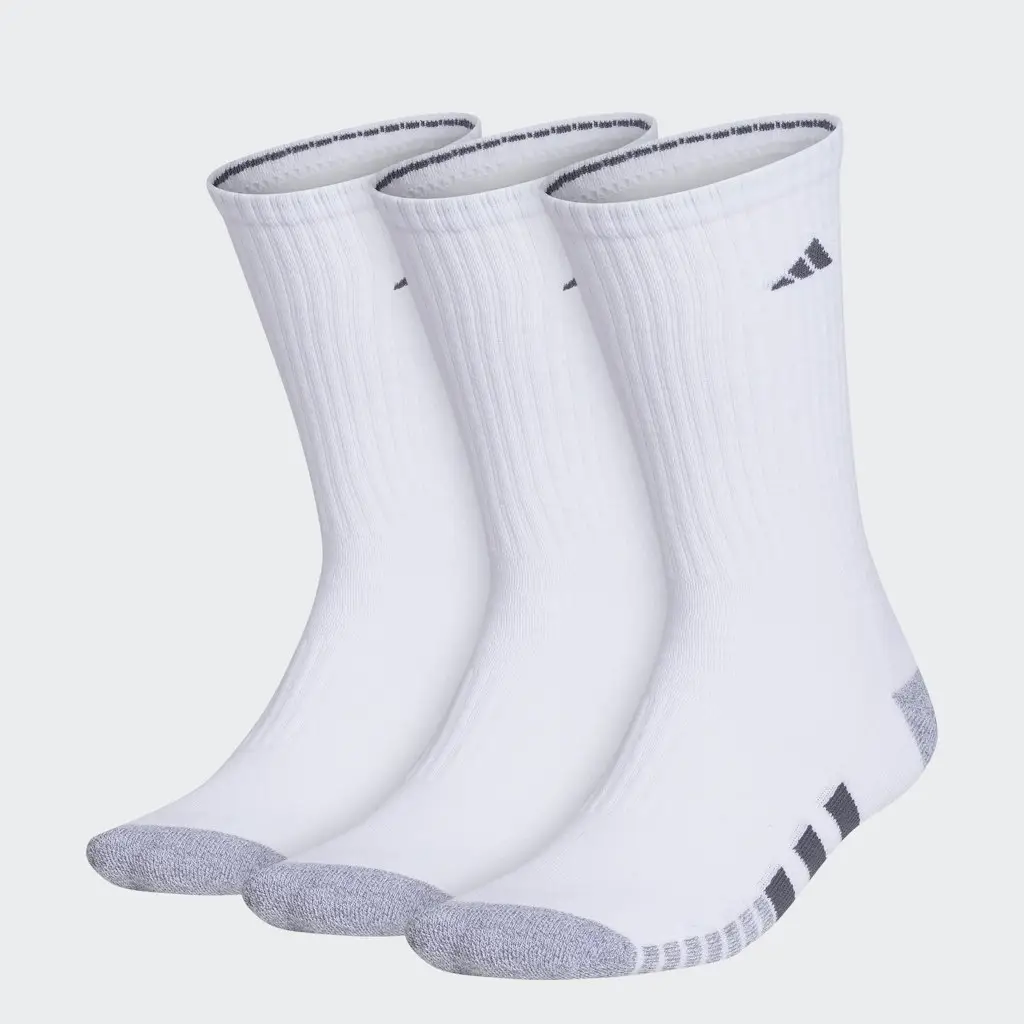 adidas Men's Cushioned Crew Socks 3-Pair Pack