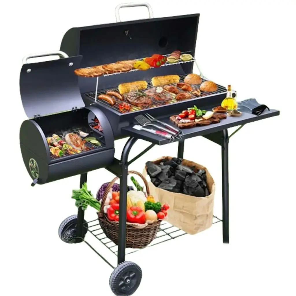 Open-Box laraVist Charcoal Offset Smoker Grill