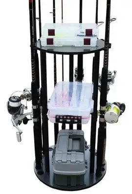 Rush Creek Creations 17-Rod Fishing Rod Holder