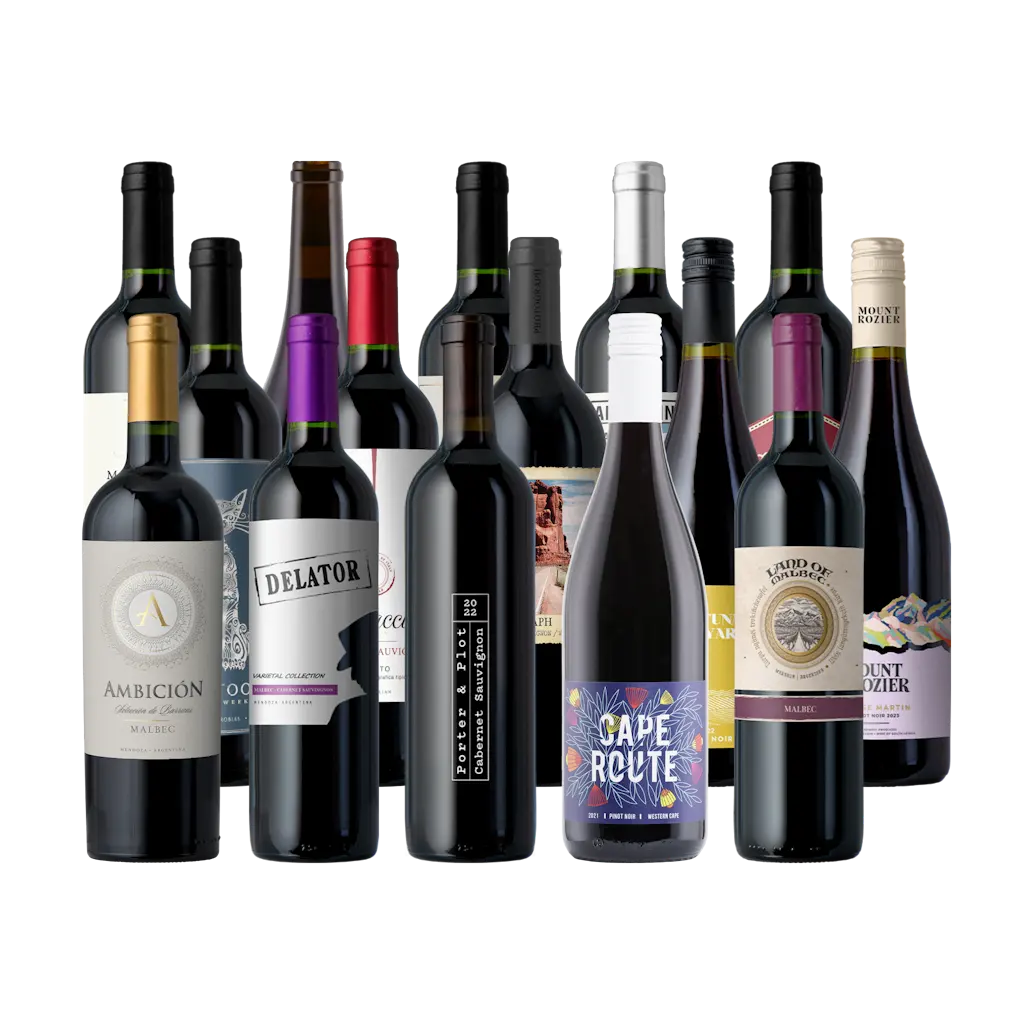 Splash Wines Top Shelf Cabs, Malbecs & Pinots 15-Pack