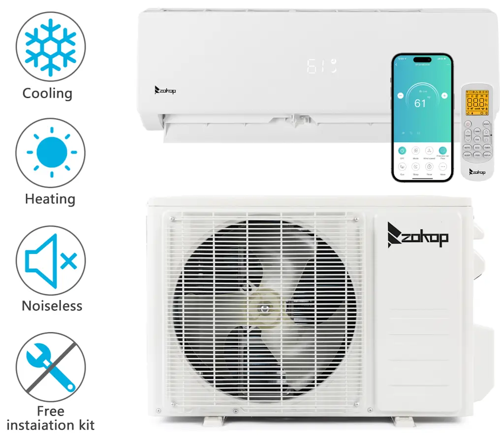 Zokop 9000-BTU Mini Split Air Conditioner