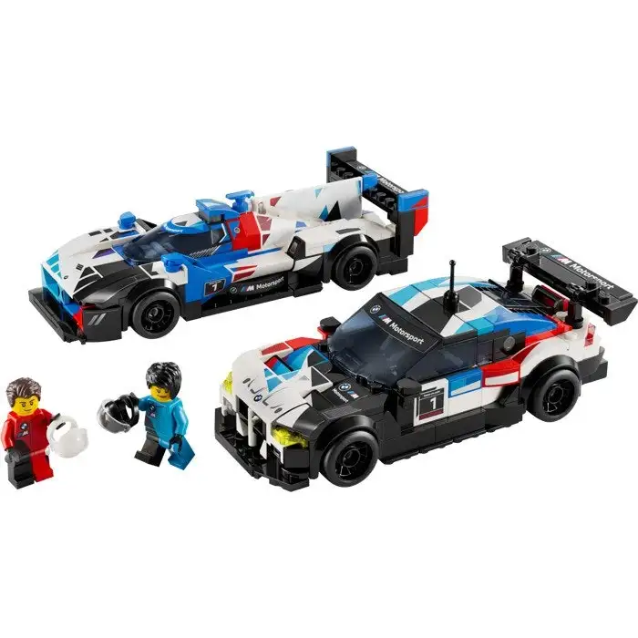 LEGO Speed Champions BMW M4 GT3 & BMW M Hybrid V8 Race Cars