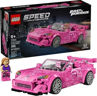 LEGO Speed Champions 77241 Honda S2000 2 Fast 2 Furious Building Set