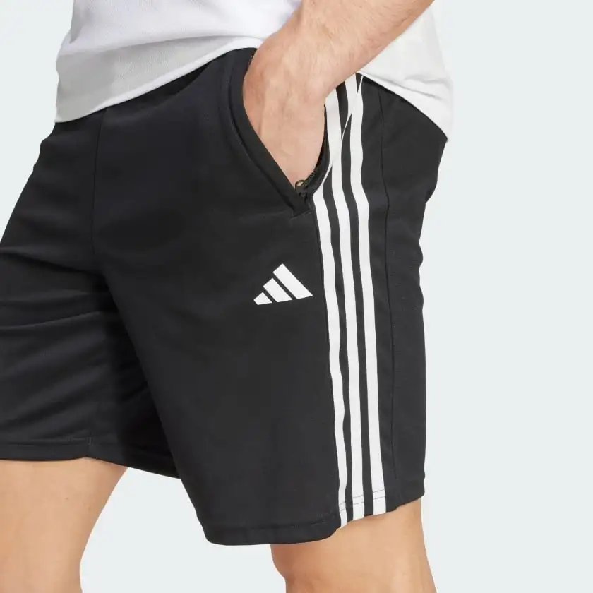adidas Men's Pique 3-Stripes Training Shorts