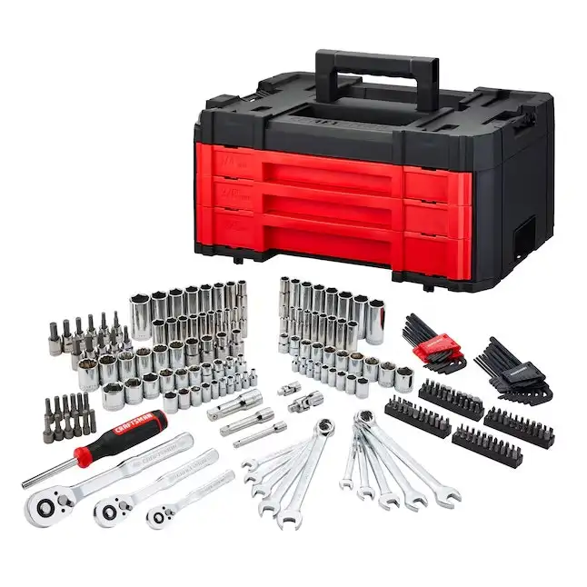 Craftsman Versastack 242-Piece SAE and Metric Mechanics Tool Set with Hard Case