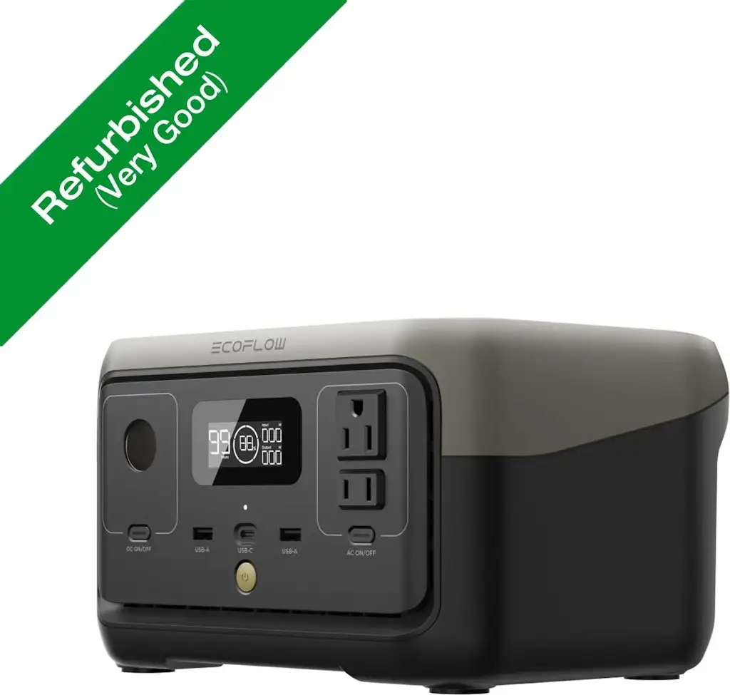Certified Refurb EcoFlow RIVER 2 256Wh Portable Power Station